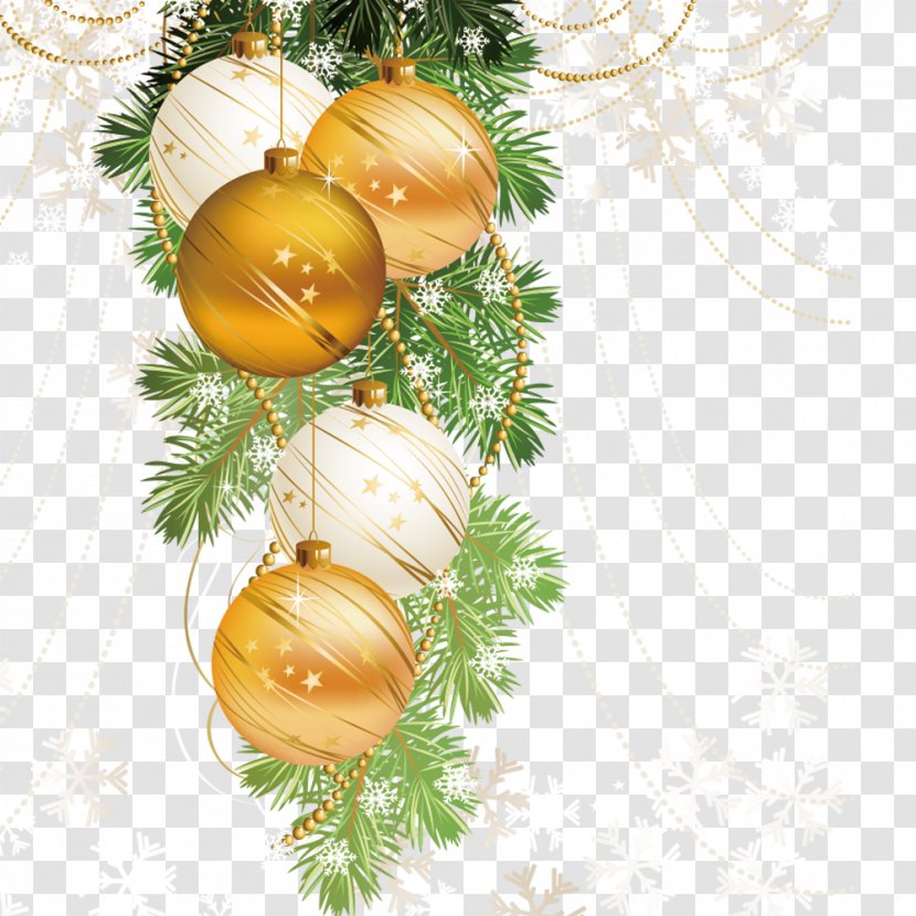 Christmas Ornament Card Snowflake - Lights - Tree Transparent PNG