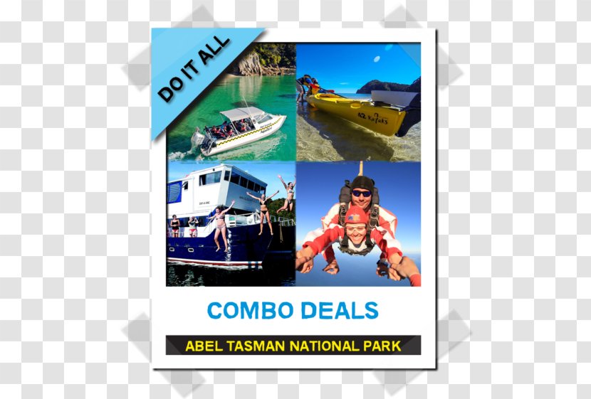 Abel Tasman Canyons National Park Leisure Tourism Vacation - Banner - COMBO OFFER Transparent PNG