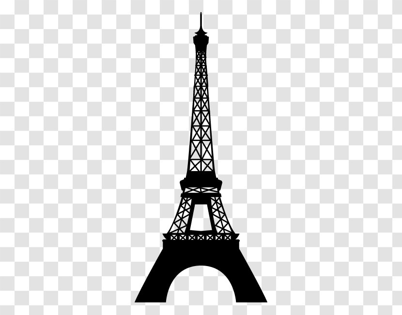 Eiffel Tower Wall Decal - Royaltyfree - Luminescent Vector Transparent PNG