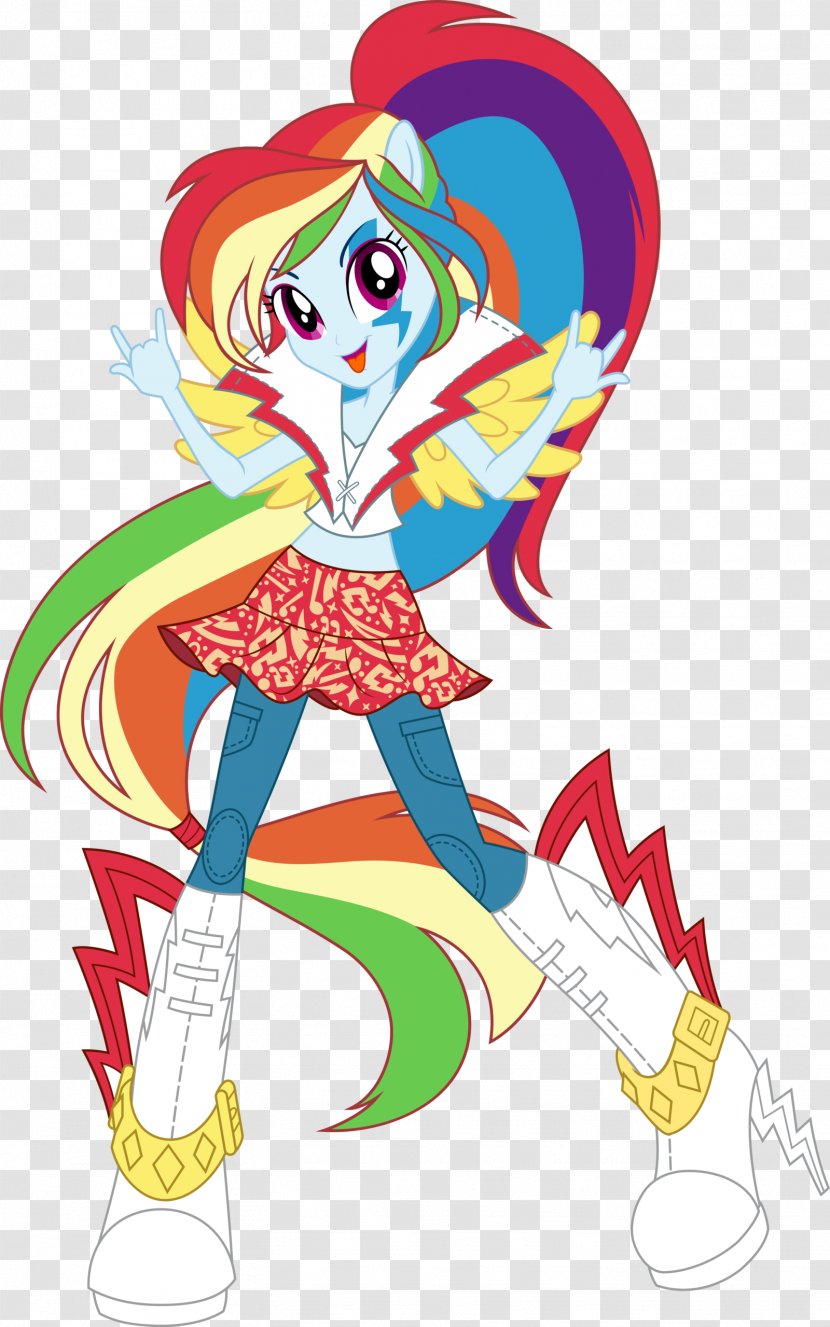 Rainbow Dash Applejack My Little Pony: Equestria Girls - Heart - Rocks Commercial Transparent PNG