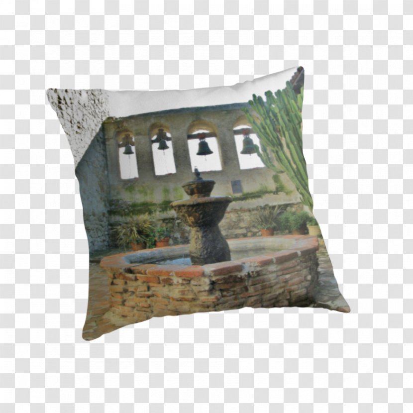 Mission San Juan Capistrano Cushion Throw Pillows - Pillow Transparent PNG