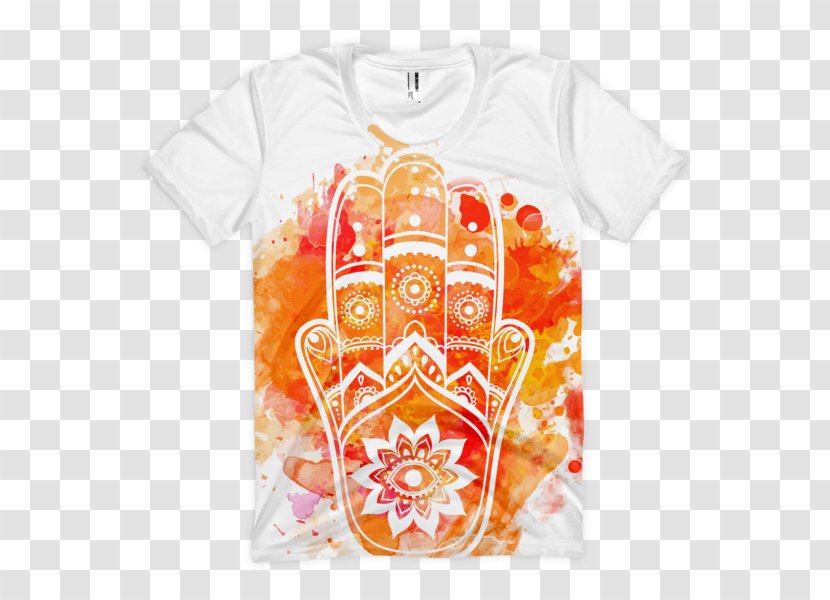 Hamsa Amulet T-shirt Talisman - T Shirt Transparent PNG