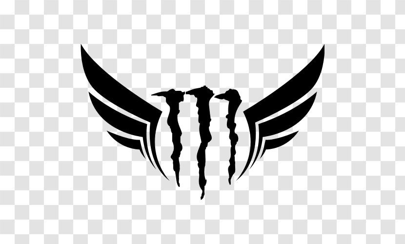 Monster Energy Drink Logo Auto Tags Plus Decal - Alcoholic - Red Bull Transparent PNG