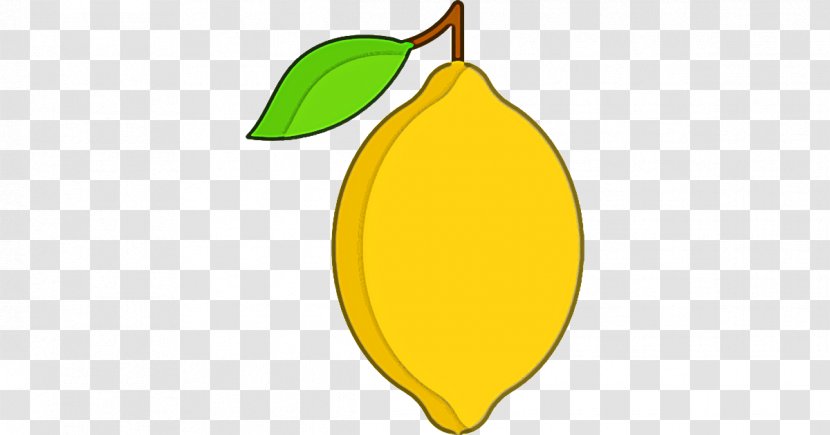 Leaf Yellow Pear Tree Plant - Fruit Transparent PNG