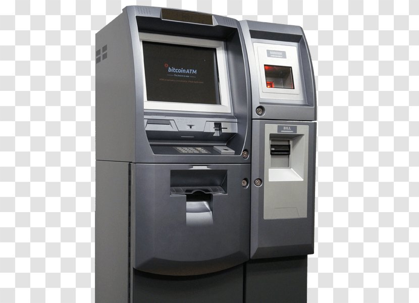 Bitcoin ATM Litecoin Cryptocurrency Cash - Printer Transparent PNG