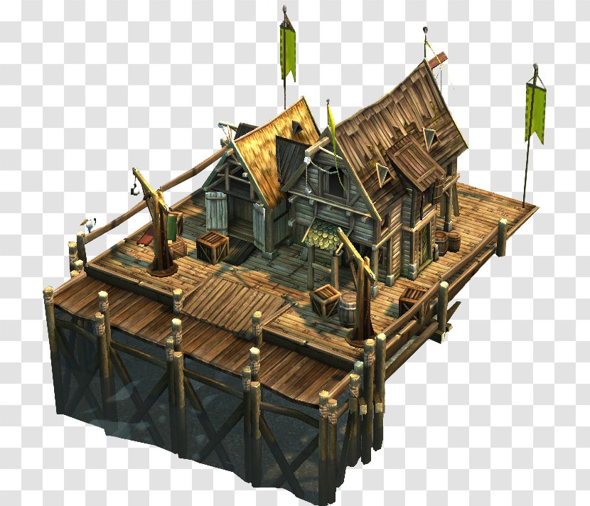 Anno 1404: Venice Warehouse Building Architectural Engineering - 1404 - Fantasy City Transparent PNG