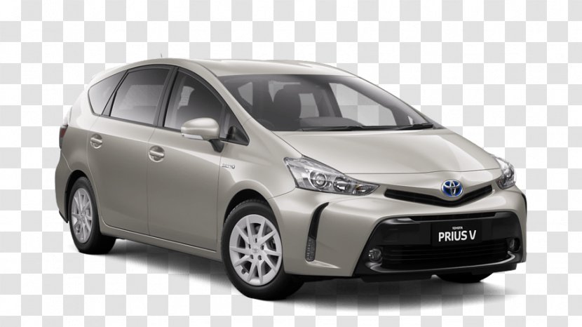 Toyota Prius V Car - Sedan Transparent PNG