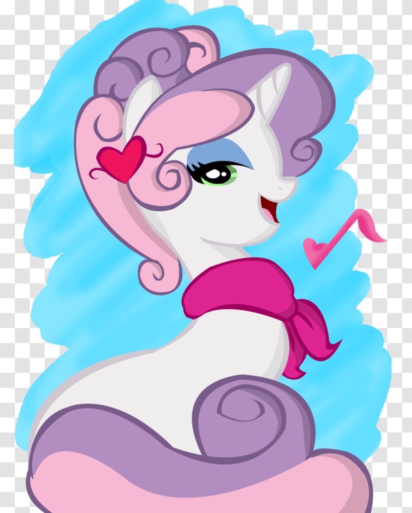 Sweetie Belle Pony Applejack Spike Rarity - Flower - Watercolor Transparent PNG