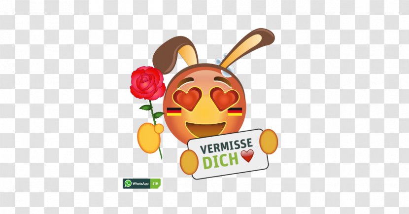 Emoticon Smiley Text WhatsApp Face - Easter Bunny Transparent PNG