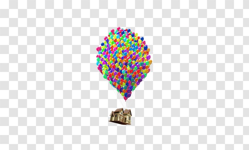 Flight Hot Air Balloon House - A Plurality Of Colored Balloons Transparent PNG