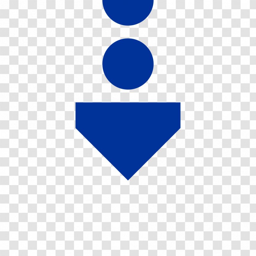 Logo Line Point Angle Font - Electric Blue Transparent PNG