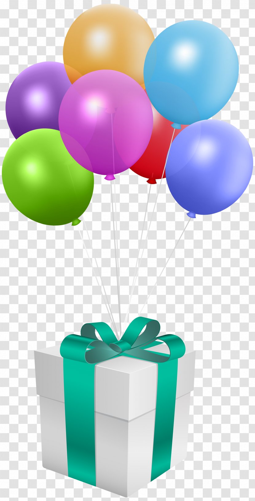 Birthday Balloon Gift Greeting & Note Cards Clip Art - Happy Transparent PNG
