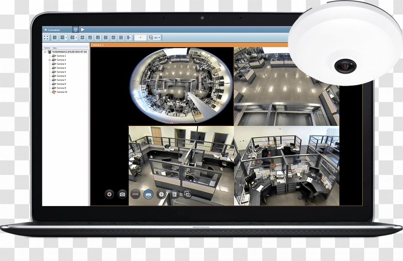 QNAP Systems, Inc. Surveillance Closed-circuit Television Camera Dewarping Transparent PNG