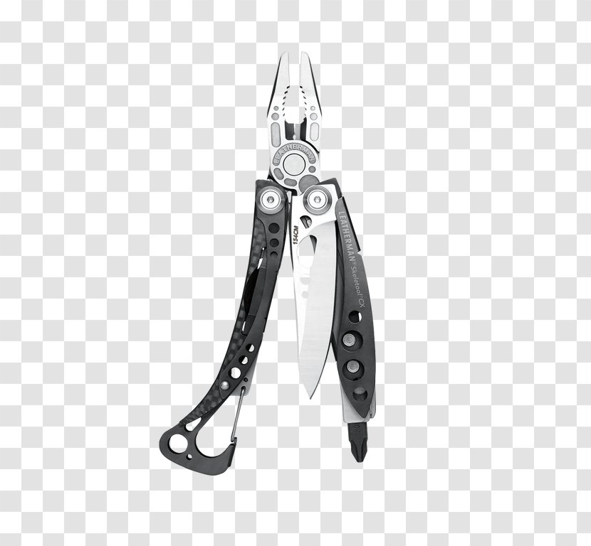 Multi-function Tools & Knives Knife Leatherman 830850 Skeletool Cx Multi-Tool,Black,7 CX Multitool - Blade - Best Multi Tool Transparent PNG