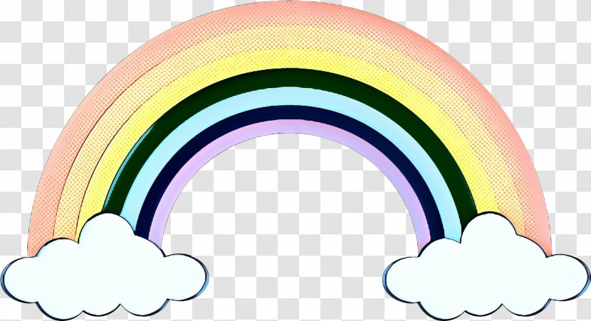 Rainbow - Pop Art - Meteorological Phenomenon Transparent PNG