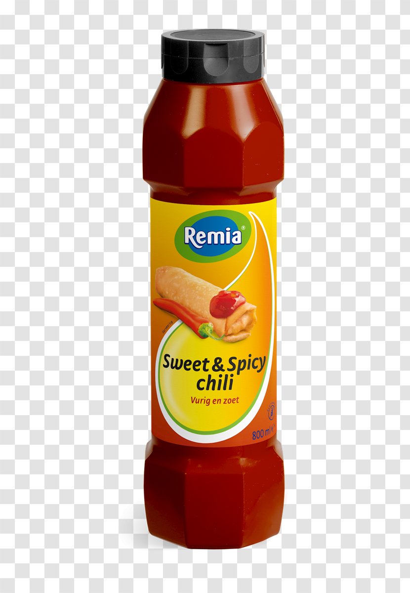 Ketchup Barbecue Sauce Remia Hot - Sweet Chili - Spicy Transparent PNG