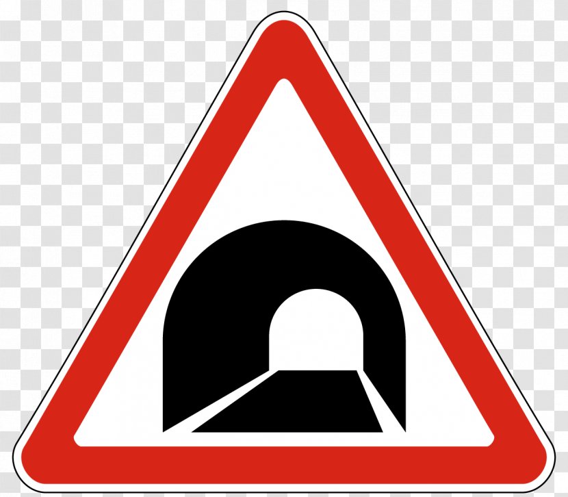 Traffic Sign Tunnel Warning Road Code Transparent PNG