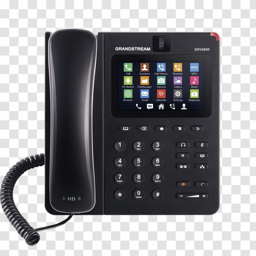 Grandstream GXV3240 Networks VoIP Phone Voice Over IP GXV3275 - Gxv3240 - GSM Transparent PNG