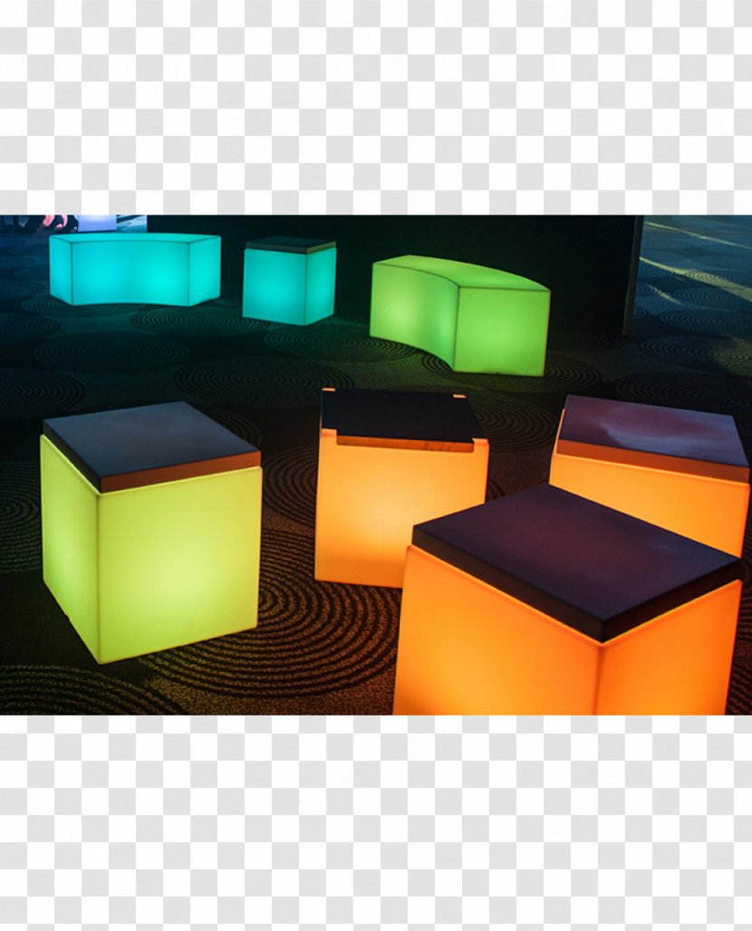 Coffee Tables Light-emitting Diode Furniture - Rectangle - Table Transparent PNG