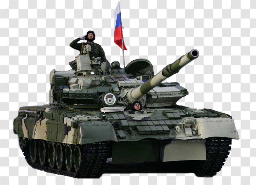 Russia T-80 Main Battle Tank - Soviet Army Transparent PNG