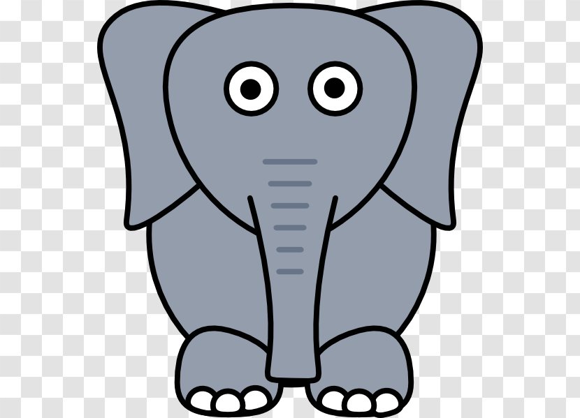 White Elephant Asian Clip Art - Grey Cliparts Transparent PNG