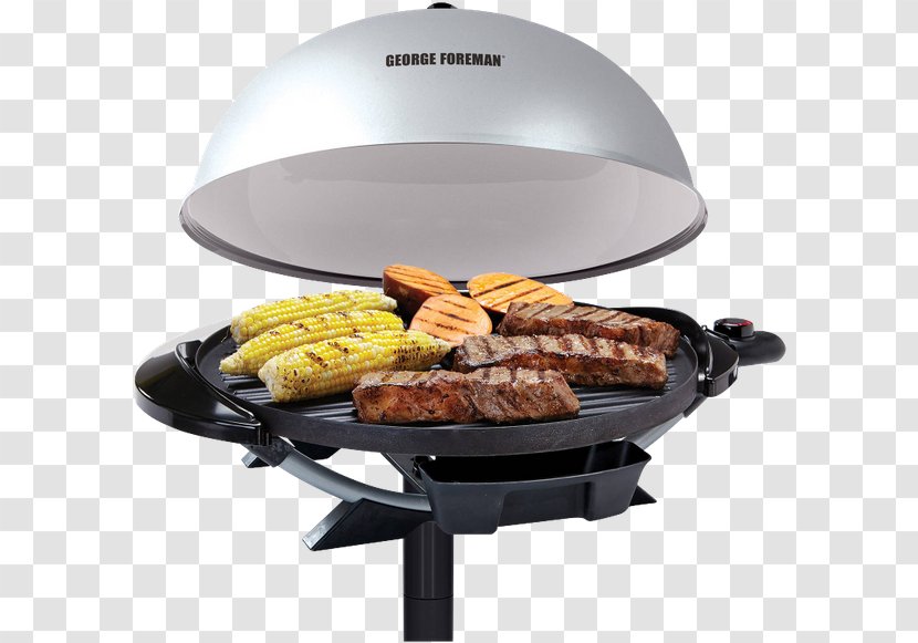 Barbecue George Foreman GGR50B GFO201R Panini Grill - Grilling Transparent PNG