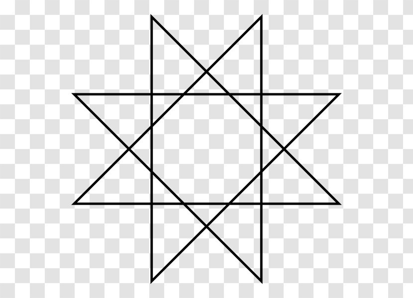 Octagram Star Polygons In Art And Culture Five-pointed Symbol - Area - Polygon Pattern Transparent PNG