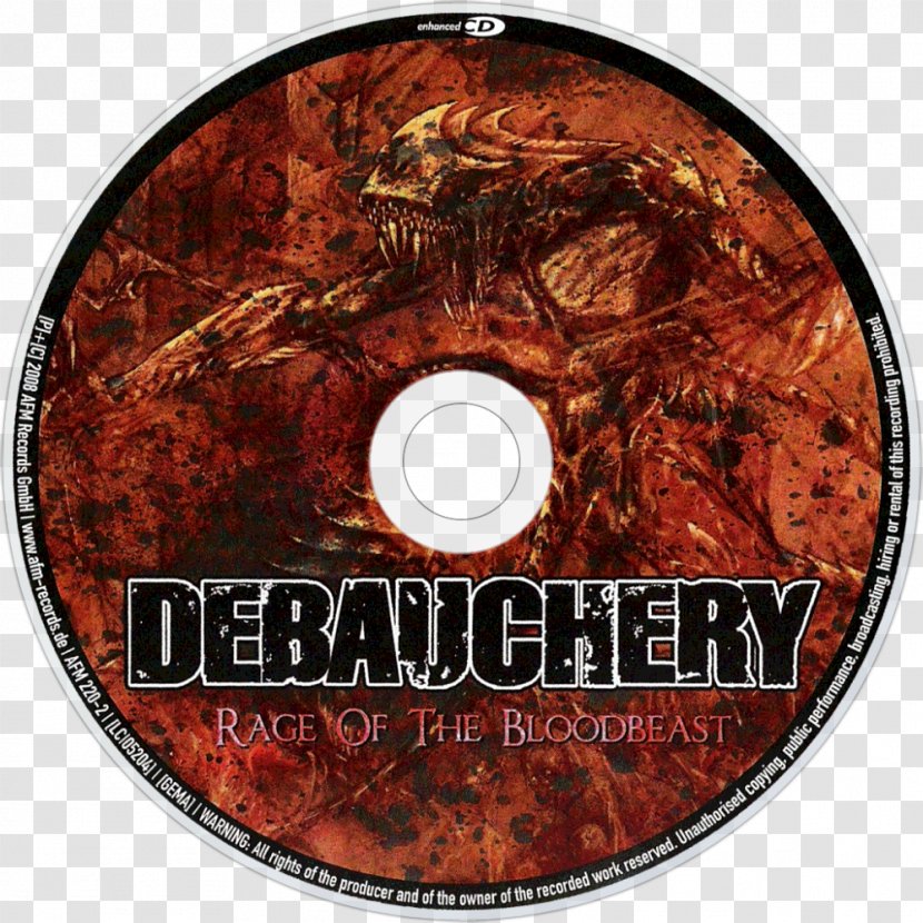 Debauchery Continue To Kill Compact Disc Rage Of The Bloodbeast Digipak - Cartoon - Dvd Transparent PNG