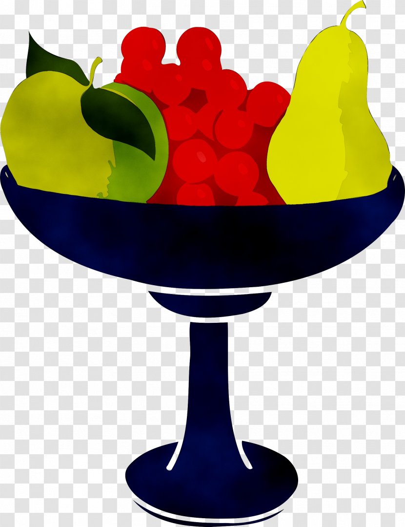 Clip Art Drawing Bowl Fruit - Stemware - Tableware Transparent PNG