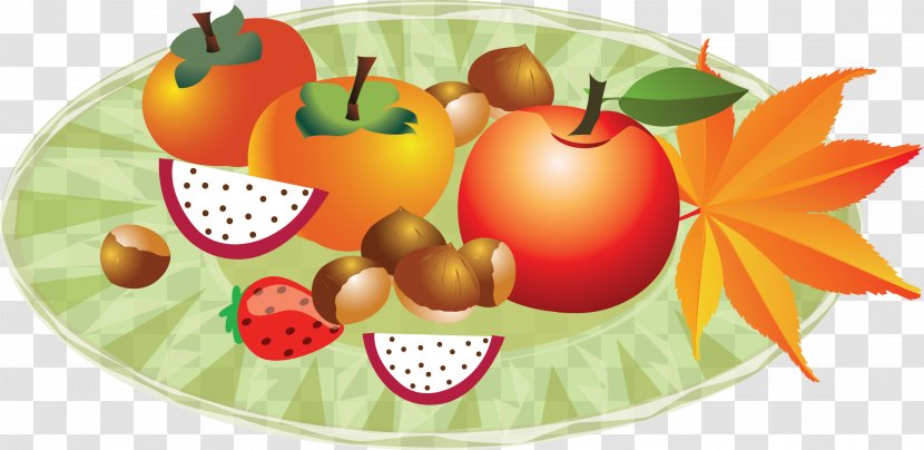 Food Fruit Berry Juice - Persimmon Transparent PNG
