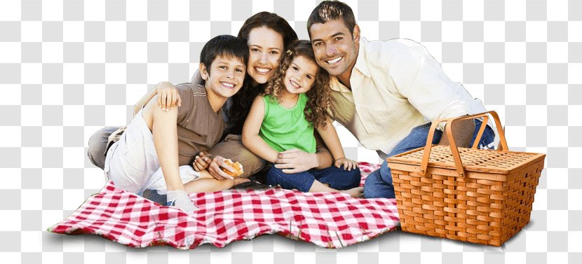 Extended Family Picnic Time Monde Nissin - Tree Transparent PNG