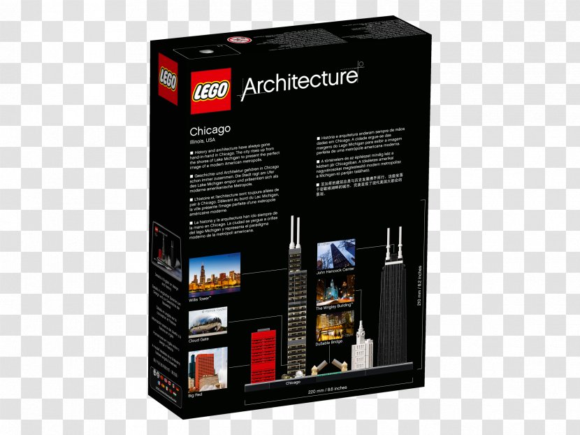 LEGO 21033 Architecture Chicago Lego The Store Amazon.com - Electronics - Building Transparent PNG