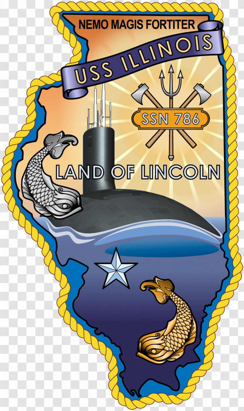 USS Illinois (SSN-786) United States Navy Virginia-class Submarine - Recreation - Military Transparent PNG
