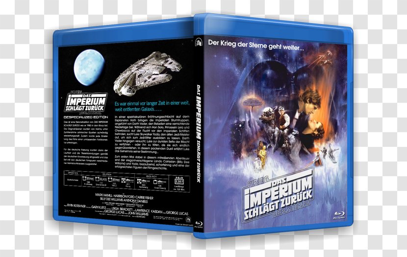 Star Wars Original Trilogy Poster The Empire Strikes Back Transparent PNG
