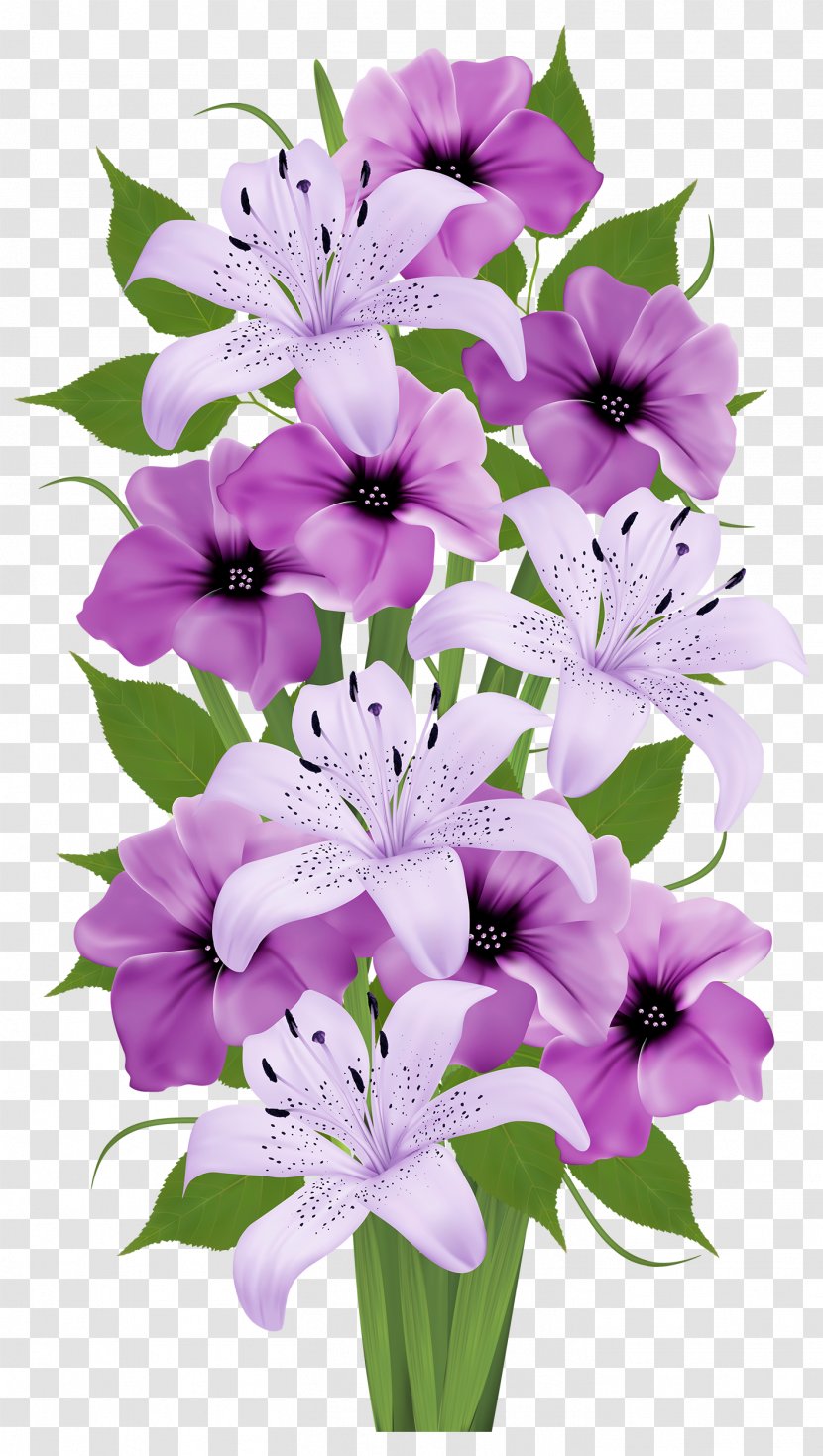 Flower Bouquet Clip Art - Cut Flowers - Callalily Transparent PNG