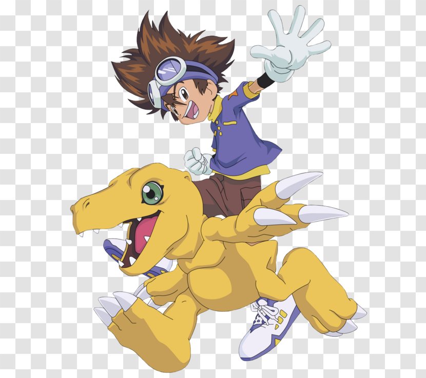 Agumon Tai Kamiya Matt Ishida Kari T. K. Takaishi - Frame - Digimon Transparent PNG