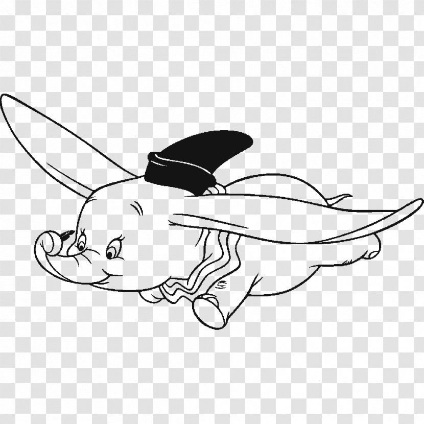 Coloring Book Black And White Drawing Illustration Clip Art - Flying Car Stickers Transparent PNG