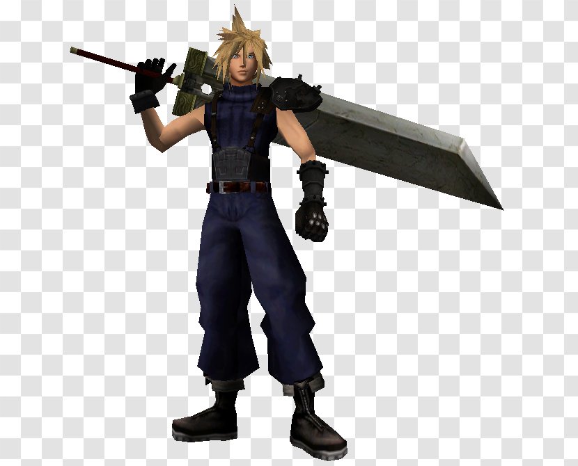 Crisis Core: Final Fantasy VII Dissidia Cloud Strife 012 - Video Game Transparent PNG