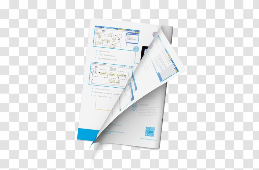 Paper Brand Microsoft Azure - Brochure Design Transparent PNG