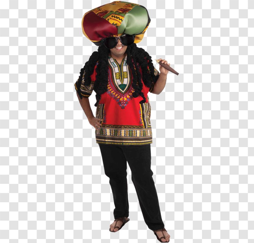 Halloween Costume Rastafari Hat Wig - Party Transparent PNG
