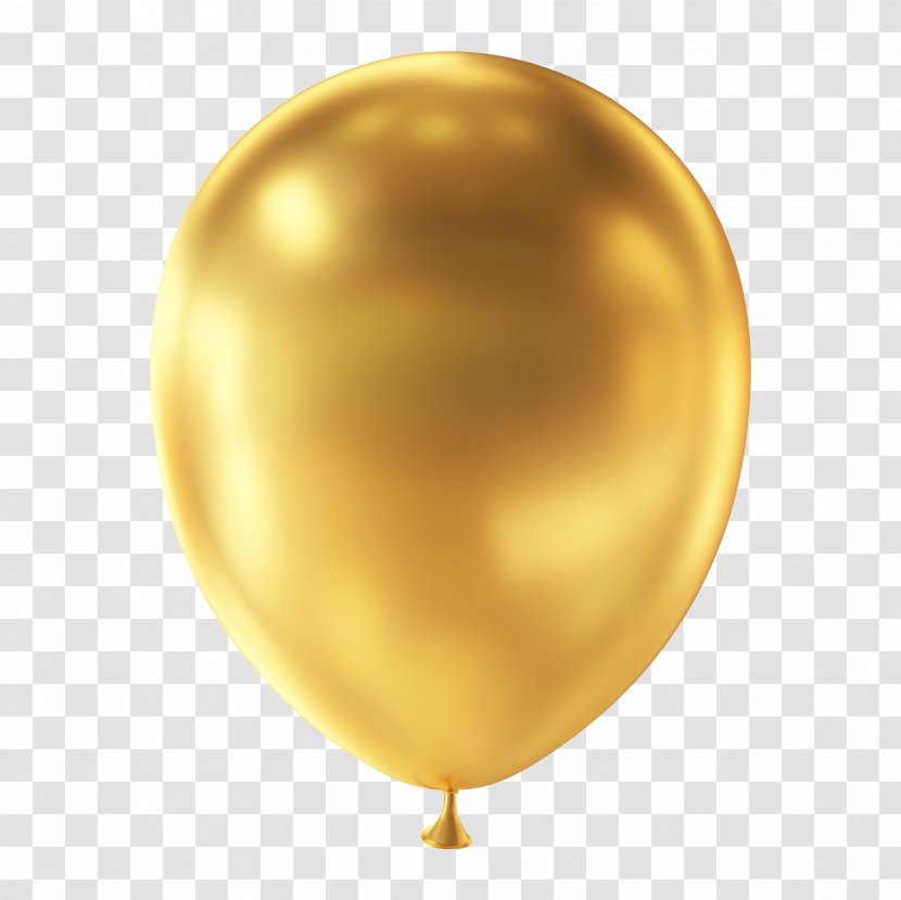 Toy Balloon Stock Photography Gold Transparent PNG