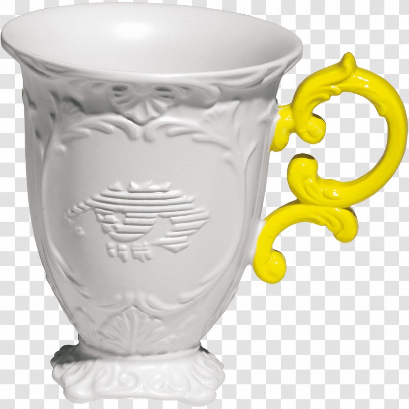 Seletti I-Wares Porcelain Mug Teapot Coffee - Tea Set - Eclectic Dish Sets Transparent PNG
