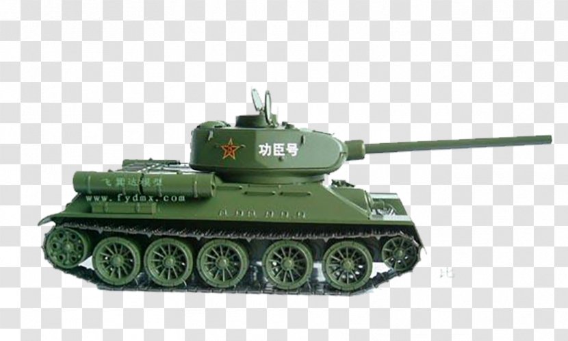 World Of Tanks Churchill Tank T-34-85 - Vehicle - Cartoon Painted Transparent PNG