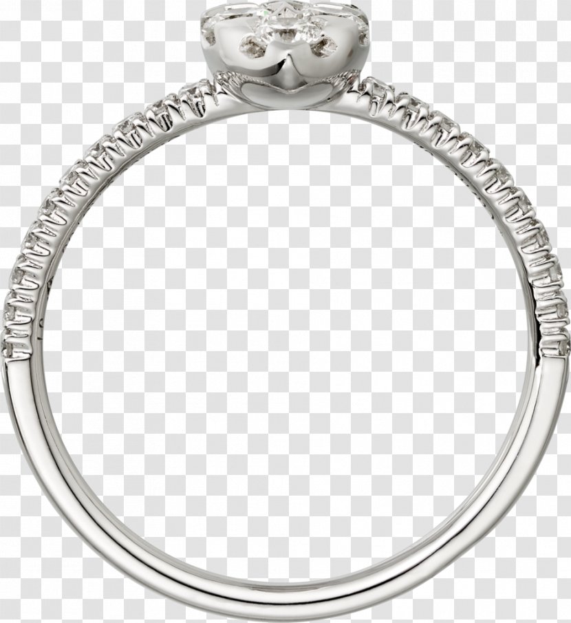 Engagement Ring Cartier Jewellery Diamond Cut - Bangle Transparent PNG