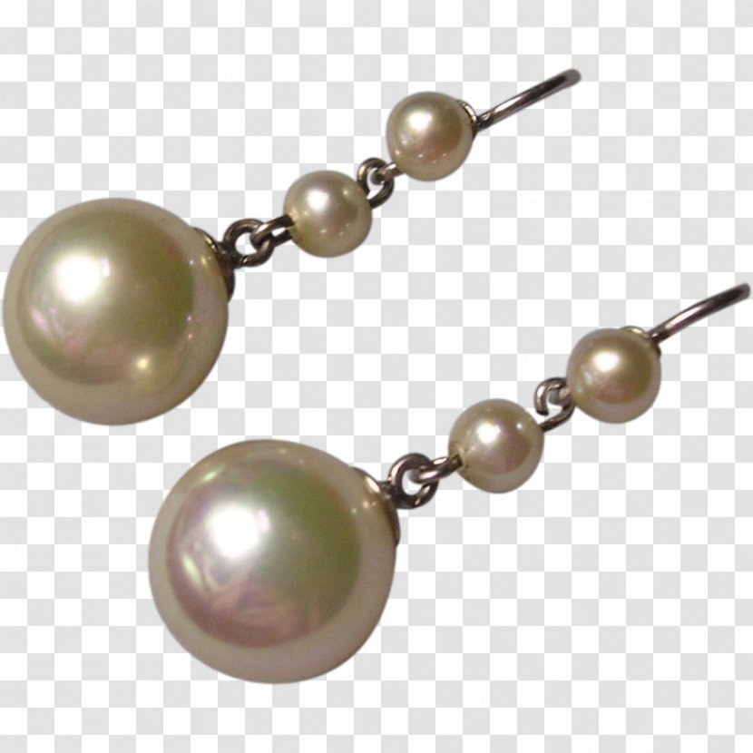 Imitation Pearl Earring Jewellery Bead - Body Transparent PNG