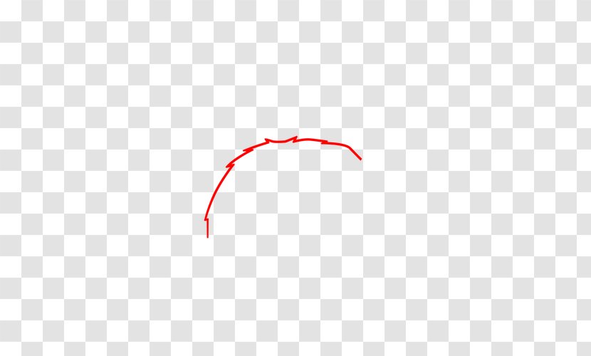 Line Point Angle Font - Red - Sushi Chin Transparent PNG