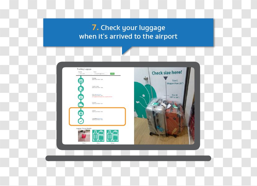 Baggage System Thailand Technology Travel - Tracking Transparent PNG