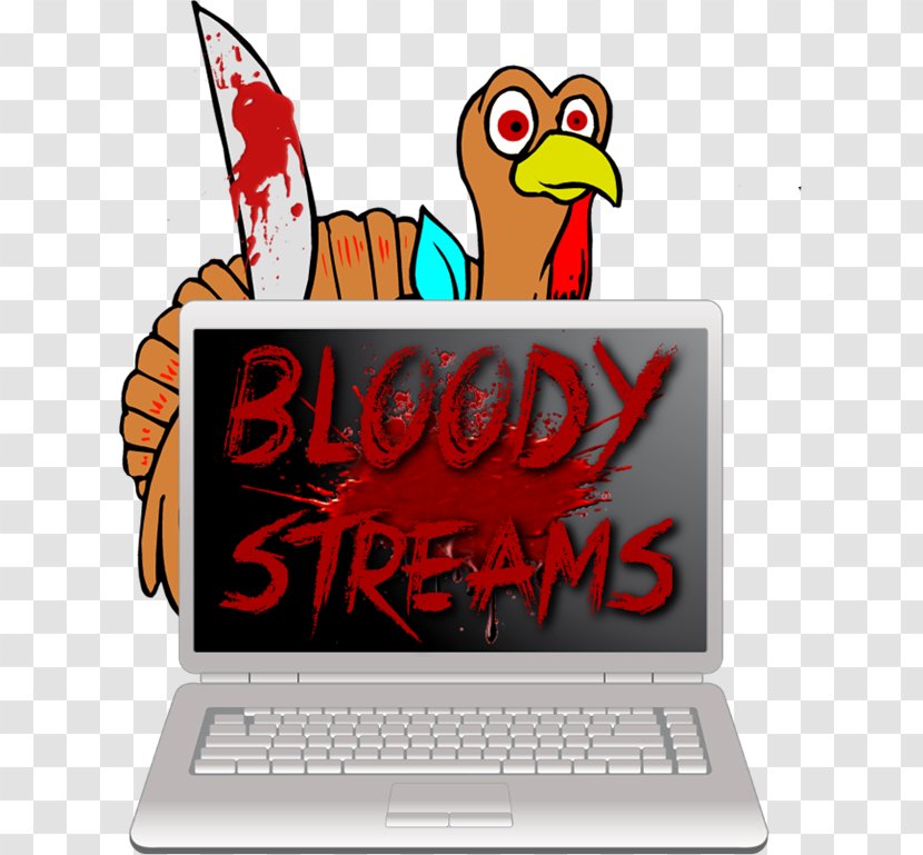 Logo Laptop Bloody Streams Reality Font - Skinwalkers Transparent PNG