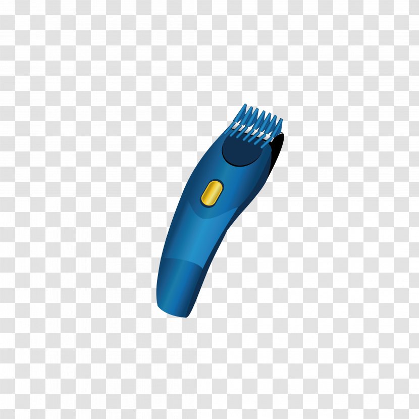 Hair Care Designer - Cobalt - Hairdressing Shaving Knife Transparent PNG