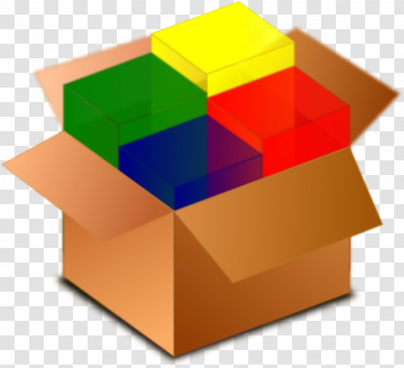 Deliverable Clip Art - Symmetry - Colorful Cube Transparent PNG